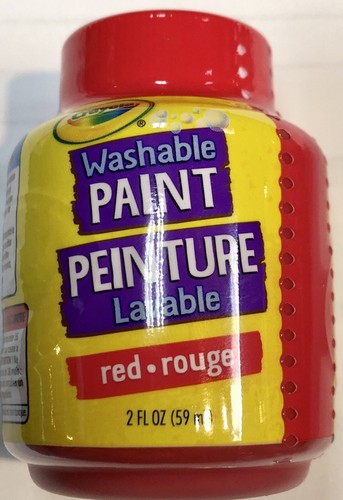Crayola Washable Paint RED BLUE GREEN Buy now! Great Holiday Gift - Picture 6 of 7