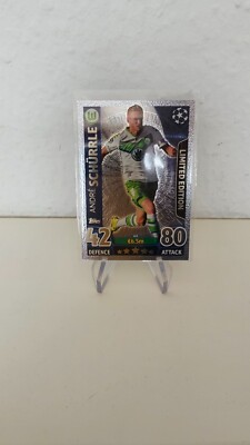 Topps Match Attax Champions League 2015-16 Limited Edition Andre Schürrle Silber