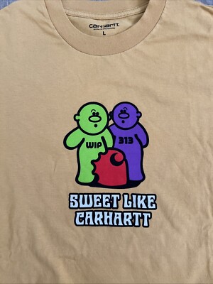 Carhartt WIP 313 Streetwear Sweet Like Carhartt Gummy T-Shirt LG