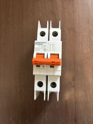  New Sprecher & Schuh 40A  Circuit Breaker DP L9-40/2/C SER. B 1 avail $20.00