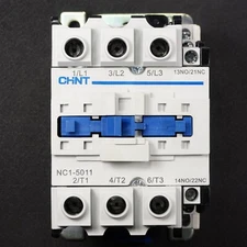 NEW Magnetic Contactor 50 Amp 120V 60Hz Coil 3 Pole + 1 NO Auxiliary Contact UL