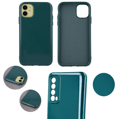 FÜR XIAOMI REDMI NOTE 10 PRO - JELLY CASE NEW Hülle Etui Case Tasche DUNKEL GRÜN