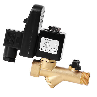 Automatic Electronic Timer Drain Valve For Air Compressor NF9 | eBay