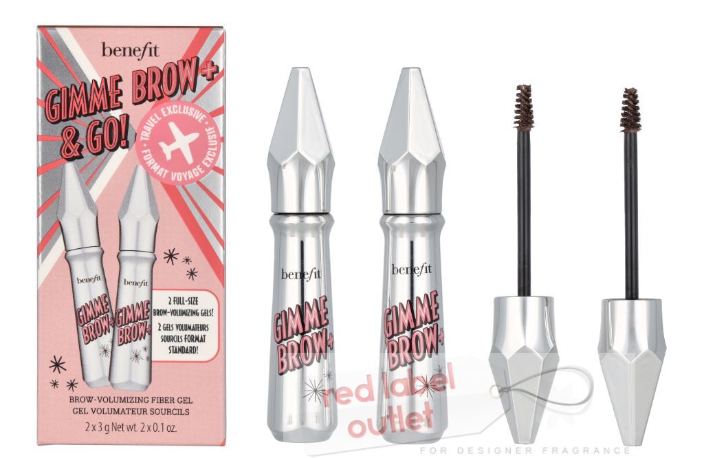 Benefit Gimme Brow & Go Brow Volumizing Fiber Gel Set 6g