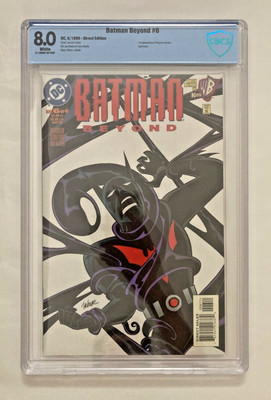 Batman Beyond #6 (1999) CBCS 8.0 W Pages | 1st Inque App., Last Ish | HIGH GRADE