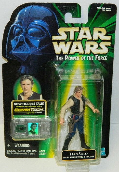 Star Wars Power of the Force Han Solo Figure 1999 HASBRO, NEW