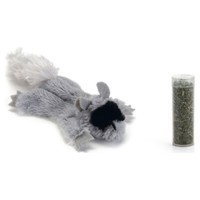 Beeztees Katzenspielzeug Tex 14Cm Grau Mit Katzenminze FüR Katzen Spielspaß