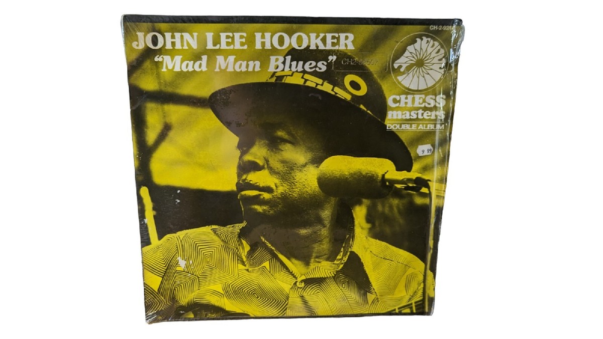 John Lee Hooker Mad Man Blues (1973) 2X LP 1984 Chess CH92507 EX
