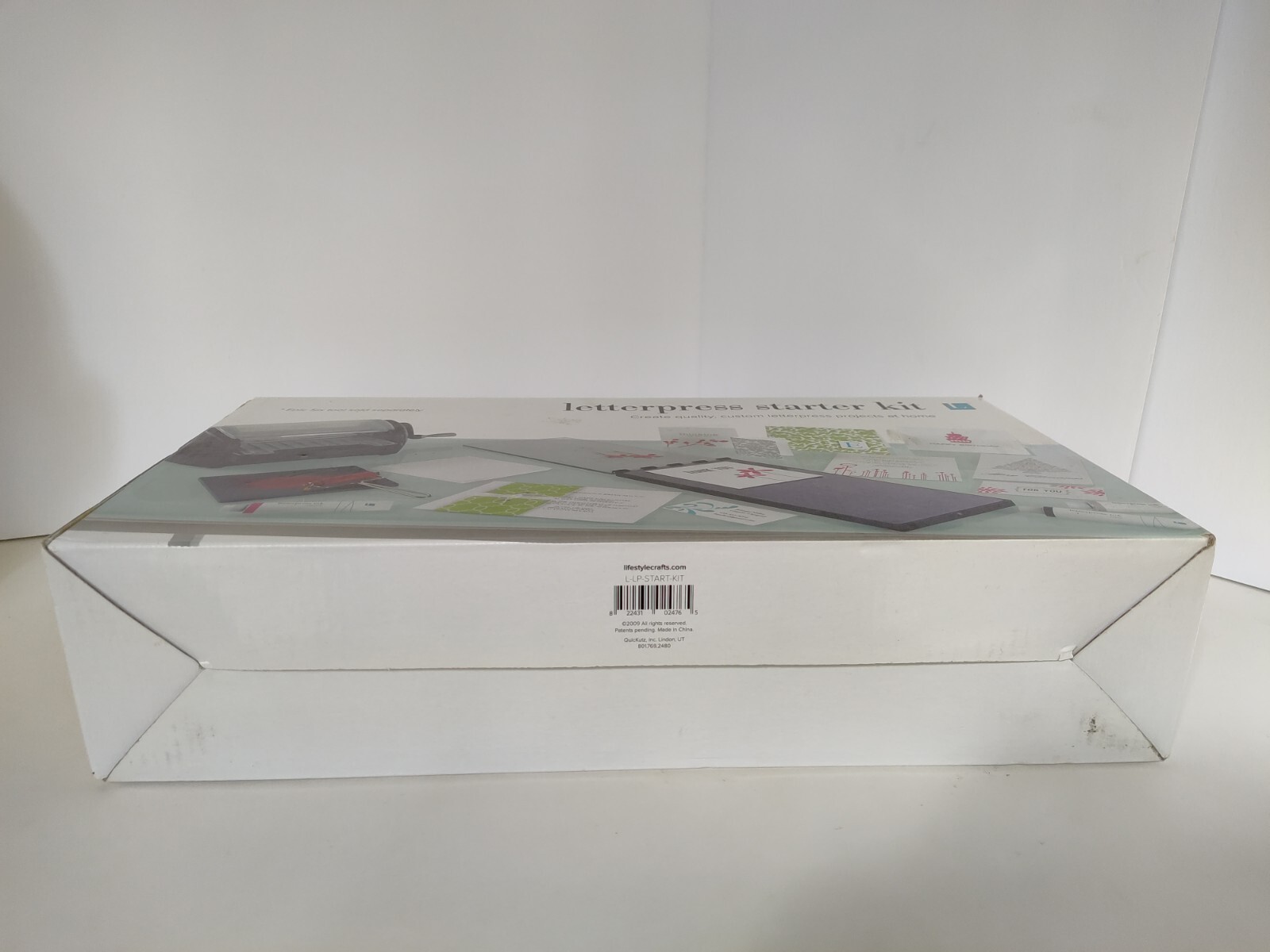 QuicKutz Lifestyle Crafts Letterpress Starter Kit eBay