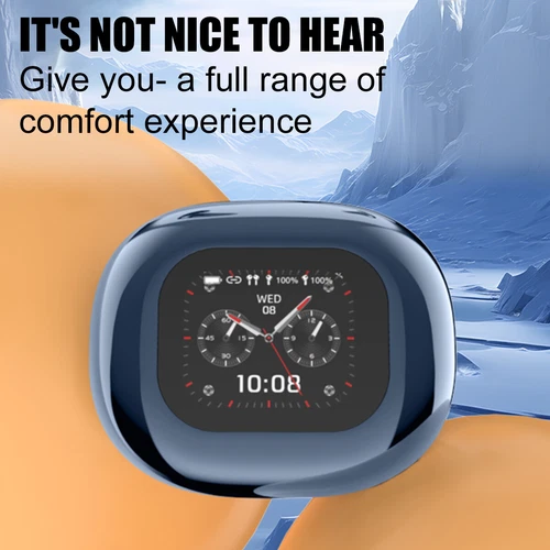 2025 Bluetooth Wireless Earbuds Voice Translator LED Earphones 144+ Language UK - Picture 7 of 7