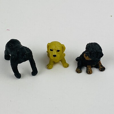 Unbranded Lot Of Collectible Pretend Play Animal Toy Figures Dogs Gorilla Kids