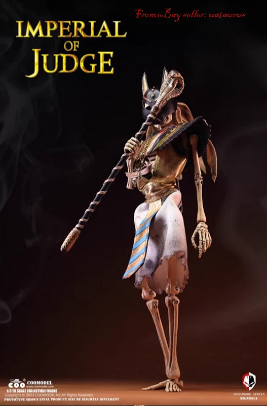 Coomodel Ns014 1/6 Diecast Aleación Pesadilla Serie-Juez Imperial En Stock Nuevo Foto 3 de 4
