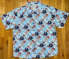 NY Yankees Hawaiian Shirt XL Tropical Floral 7/9/2023 SGA Button Up Beach Wear