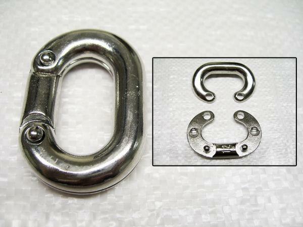 Stainless Steel Split Connecting Link 5MM (316 Grade Chain Quick Repair Mend)