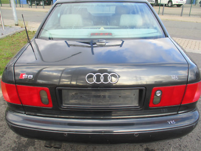 Heckklappe Audi A8 S8 D2 1994-1999 VULKANSCHWARZ LZ9U Klappe schwarz