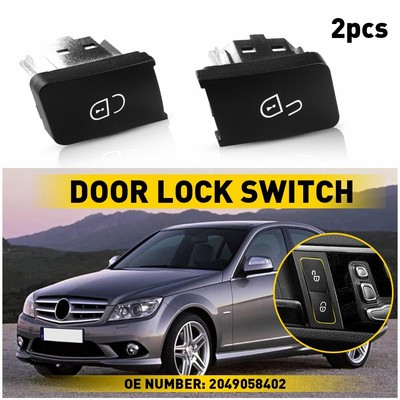 Door Lock Switch Button Hand Side New For 2009-2016 Benz E-Klasse W212 C207 S212