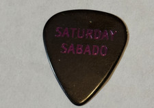 BELLADONNA Guitar Pick Tour Anthrax Joey Al Romano Signature SATURDAY SABADO