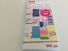 New Brights Planner Basics Sticker Book by Craft Smart 965