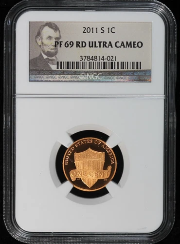2011-S Lincoln Cent - NGC PF-69 RD Ultra Cameo                         TQ3305/JS