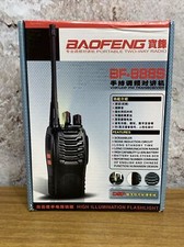 baofeng bf-888s walkie talkie black with box D7
