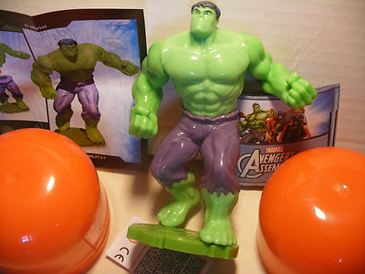KINDER MAXI Surprise 2014 Marvel Avengers Figur HULK komplett 