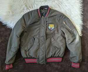 tiger bomber jacket h&m