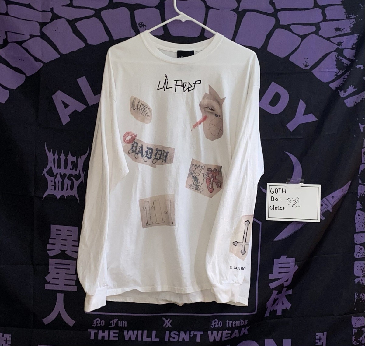 Lil Peep X Sus Boy Longsleeve | eBay