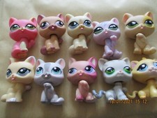 Lot 10 figurines Petshop / Lot