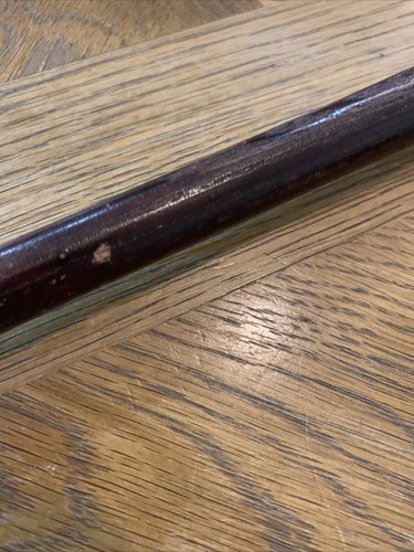 2- Vintage Items Incl Leather Stitch Marker Wheel Metal & Louisville Slugger Bat - Picture 6 of 8