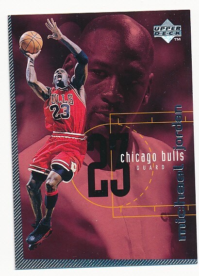 MICHAEL JORDAN 1998 UPPER DECK CHECKLIST #174 CHICAGO BULLS MINT G