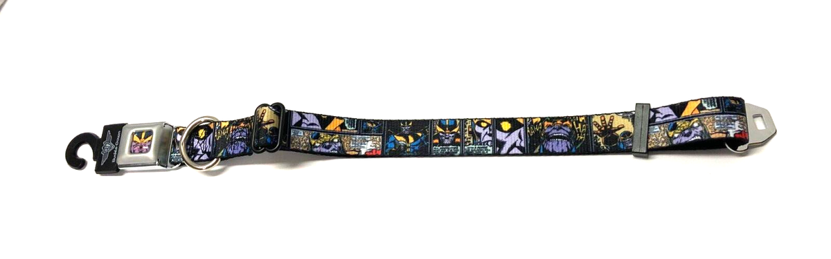Marvel Thanos Dog Collar Cat Collar Breakaway Thanos Comic Scene