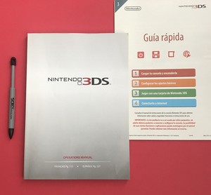 Nintendo 3DS XL Operations Manual | eBay