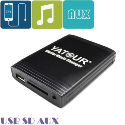 Yatour Digital CD Changer For VW Audi (A2 A3 A4 A6 A8 TT ) Skoda Seat ISO 8Pin 