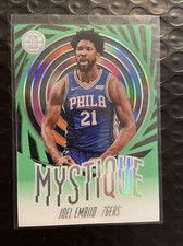 Joel Embiid 2019-20 Panini Illusions Mystique Acetate 76ers green