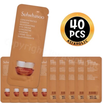 Sulwhasoo Concentrated Ginseng Rejuvenating Eye Cream 1ml x 40pcs