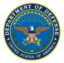 DOD Department of Defense Sticker Decal M273