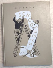 1954 Schoolboys Nosov Stalin prize School Children Story Russian book in English