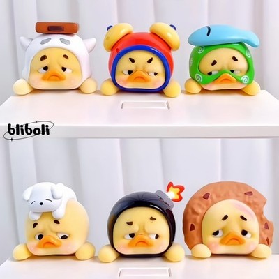 Upsetduck Status Display Duck Series Figure Desktop Decoration Gift Mini Doll