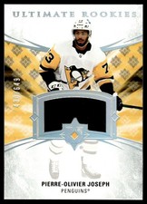 2020-21 UD Ultimate Collection Rookies Jersey Pierre-Olivier Joseph RC 430/649