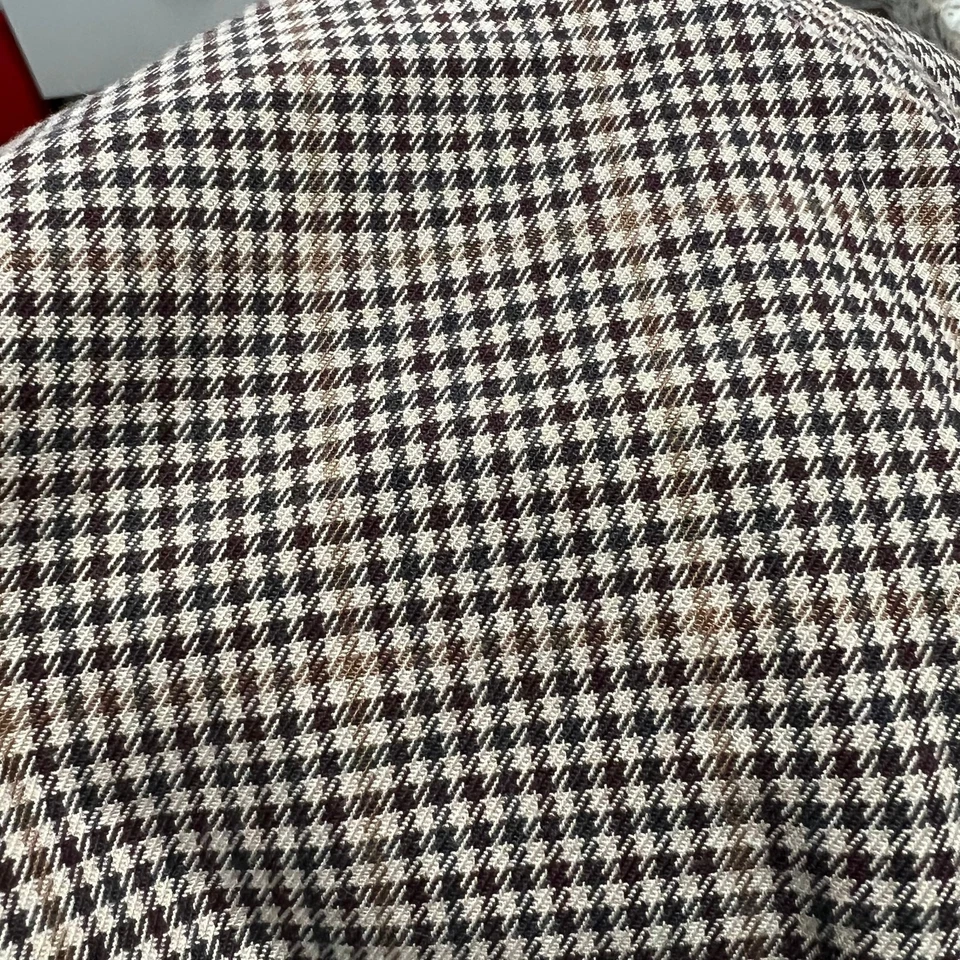 Banana Republic Womens Preppy Sloan Houndstooth Pants Size 10 Short Academia - Image 4 of 4