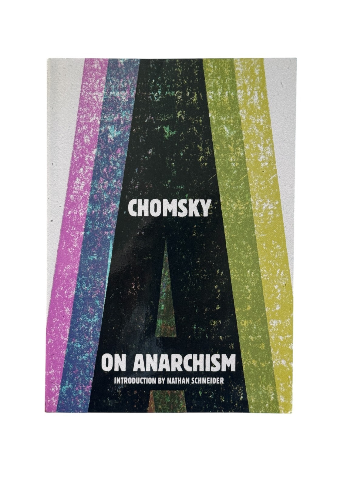 'On Anarchism' by  Noam Chomsky Book 2013 Anarchy punk