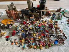 Playmobil Knights Medieval HUGE LOT Castle Parts Some Vintage