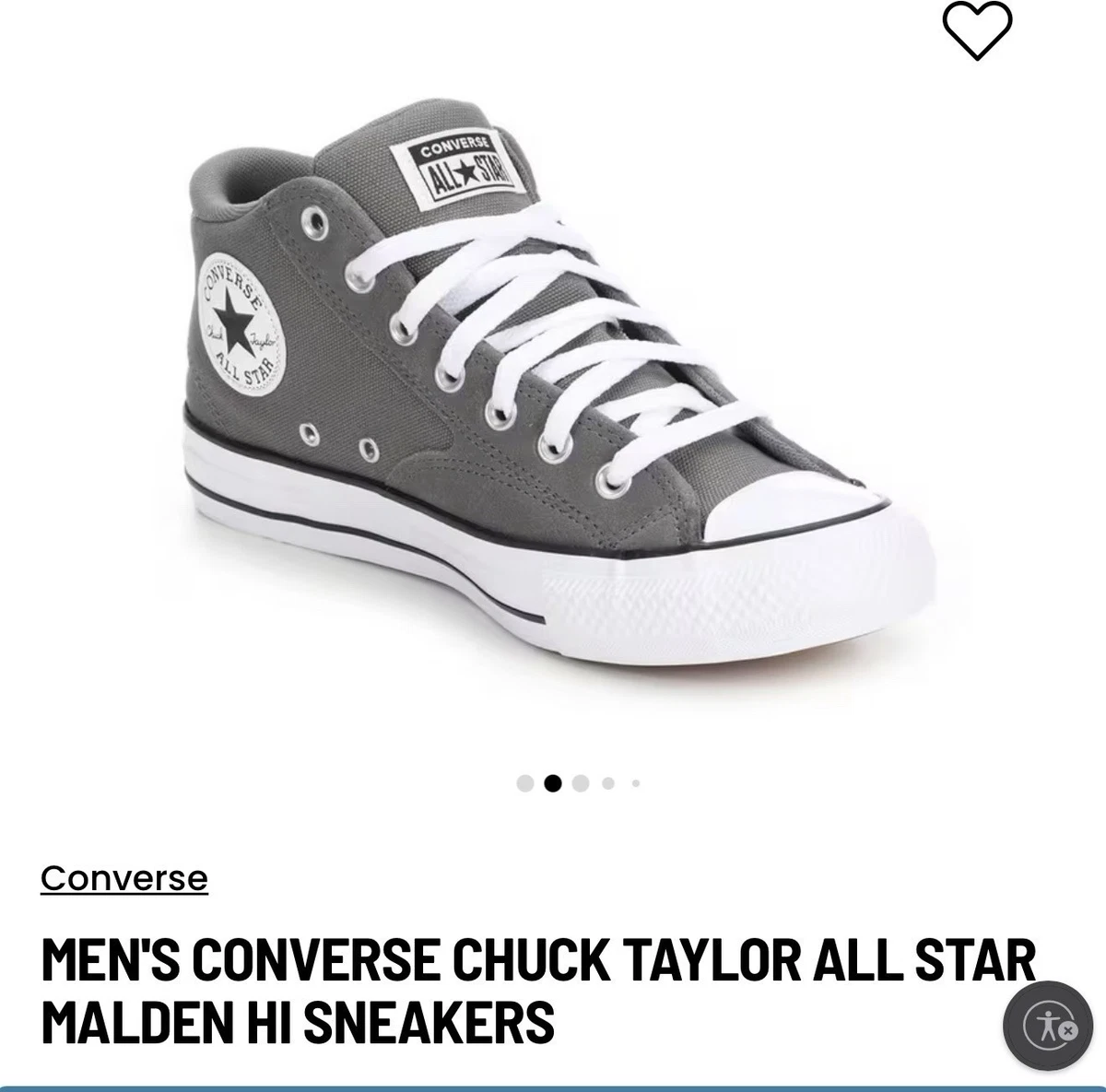 Converse Chuck Taylor All Star Hi Winter High Gray for Sale