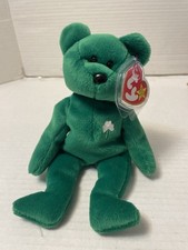 Ty Beanie Baby - ERIN the Irish Bear 8.5 Inch Bean Plush Stuffed Animal Toy