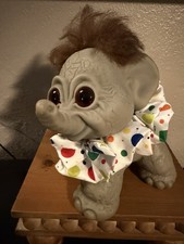Presa Vintage Troll Elephant años 60