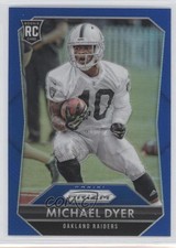 2015 Panini Prizm Rookies Blue Prizm Michael Dyer #271 9bp