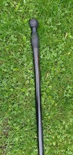 Antique Wooden Ebony Walking Stick Cane