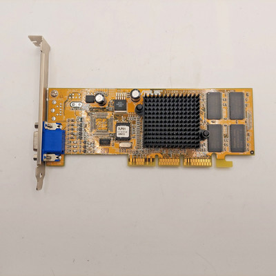 Retro AGP Grafikkarte ASUS V7100M-LP/PURE32M/MAX Nvidia GeForce 2 MX200