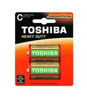 BATTERIE ZINCO MEZZA TORCIA R14 C 1.5V CF. 2PZ