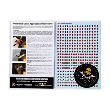 Fallout Decals Squad Markings - Red New